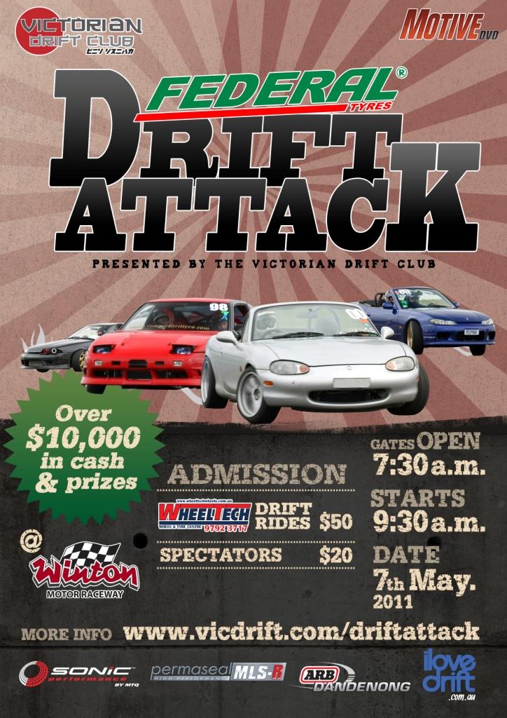 Drift Attack - One week away!