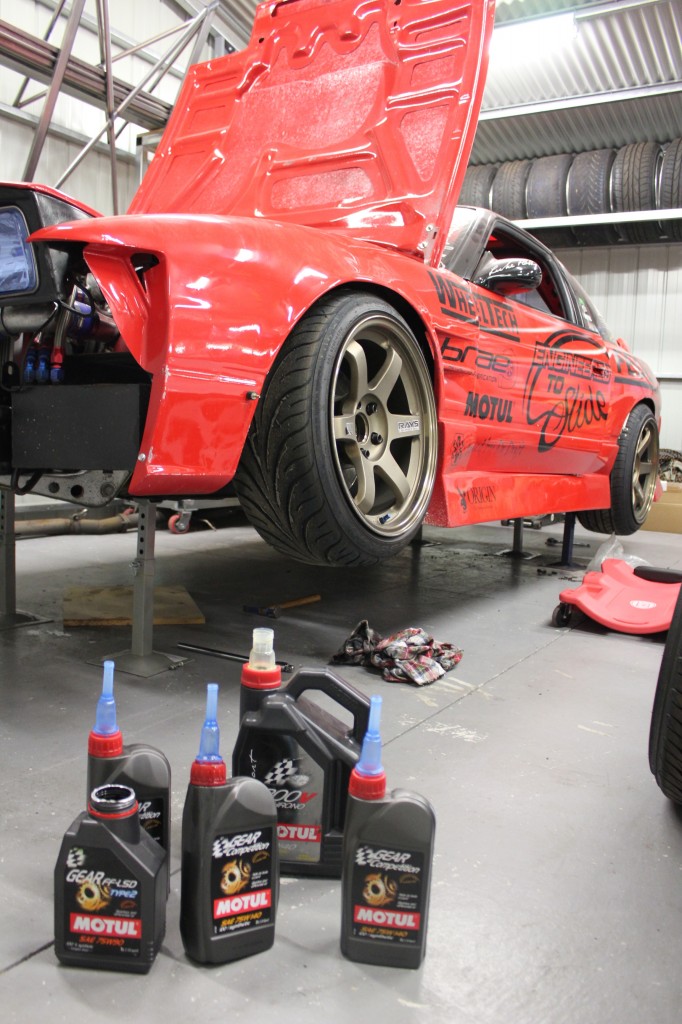 180SX - Lubed up and ready to go