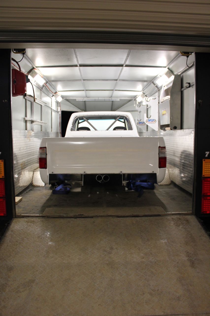 Locked and Loaded - ETS drift ute goes interstate