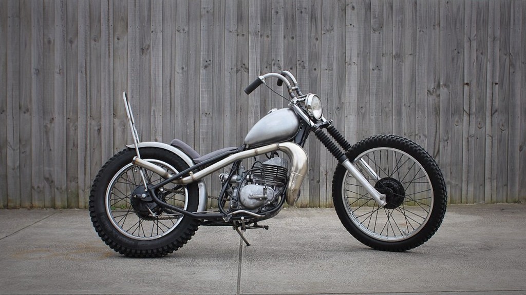 The Ts185 Reborn 2 Stroke Chopper Engineered To Slide