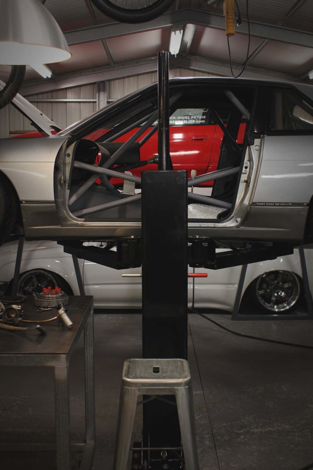 Stacking cars in my ever evolving garage. - Engineered to Slide